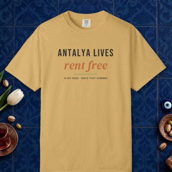 Antalya Lives Rent Free Tee