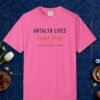 Antalya Lives Rent Free Tee