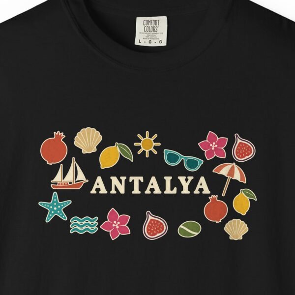 Antalya Market Stickers Tee