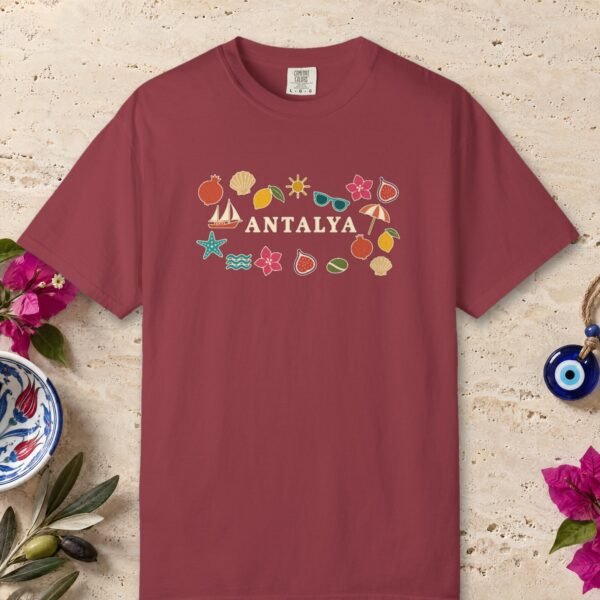 Antalya Market Stickers Tee