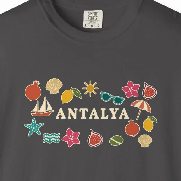 Antalya Market Stickers Tee