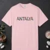 Antalya Mosaic Color Letters Tee