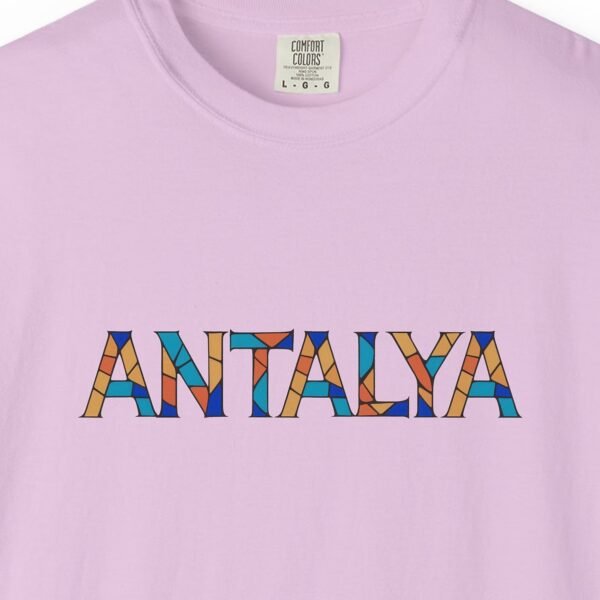 antalya-mosaic-color-letters-tee-orchid-chest Antalya Mosaic Color Letters Tee