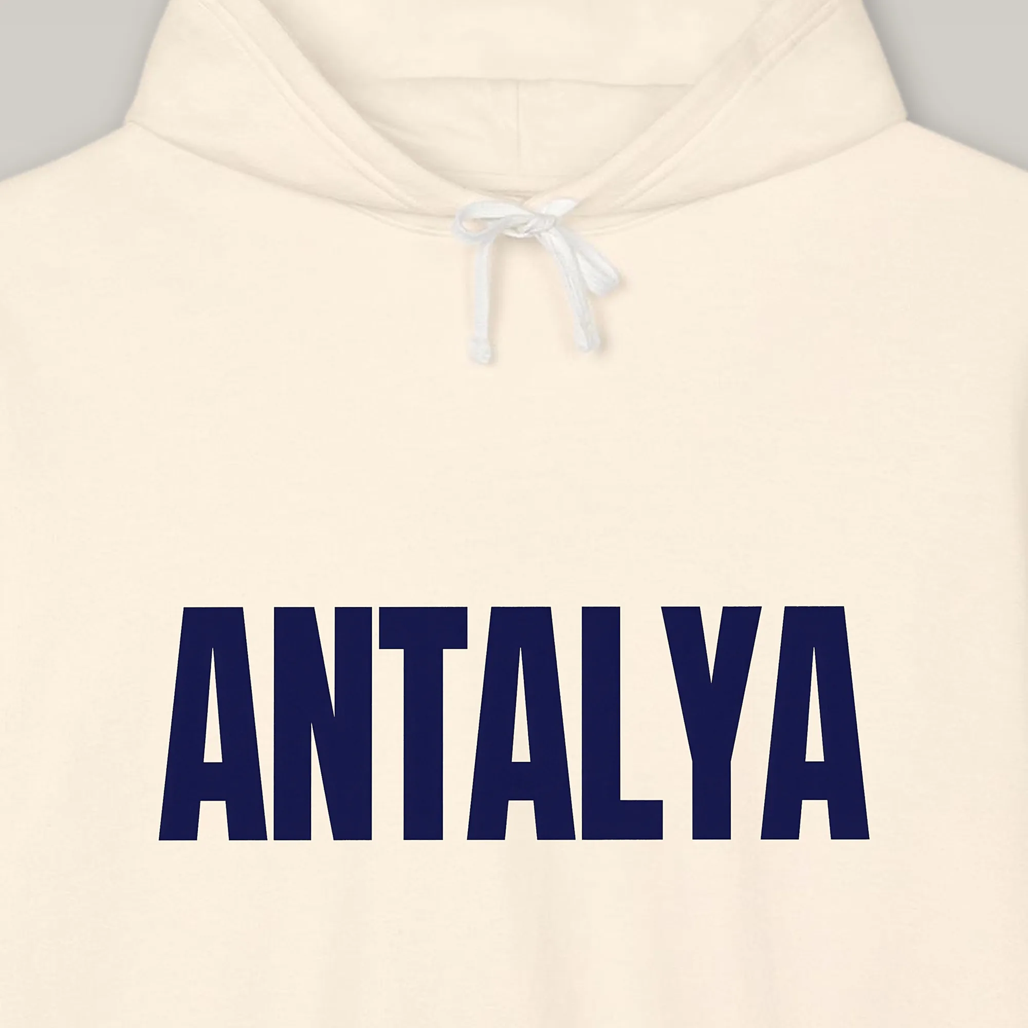 Antalya Navy Bold Hoodie