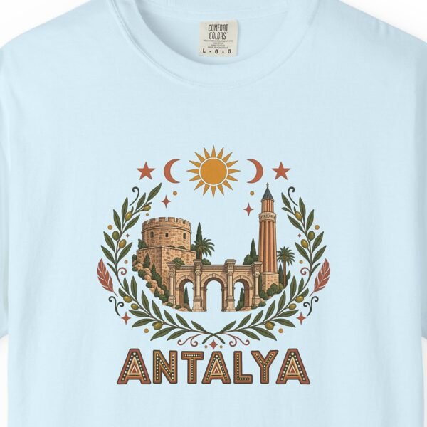Antalya Olive Wreath Tee