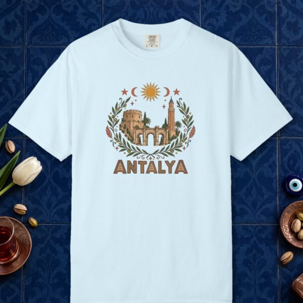 Antalya Olive Wreath Tee