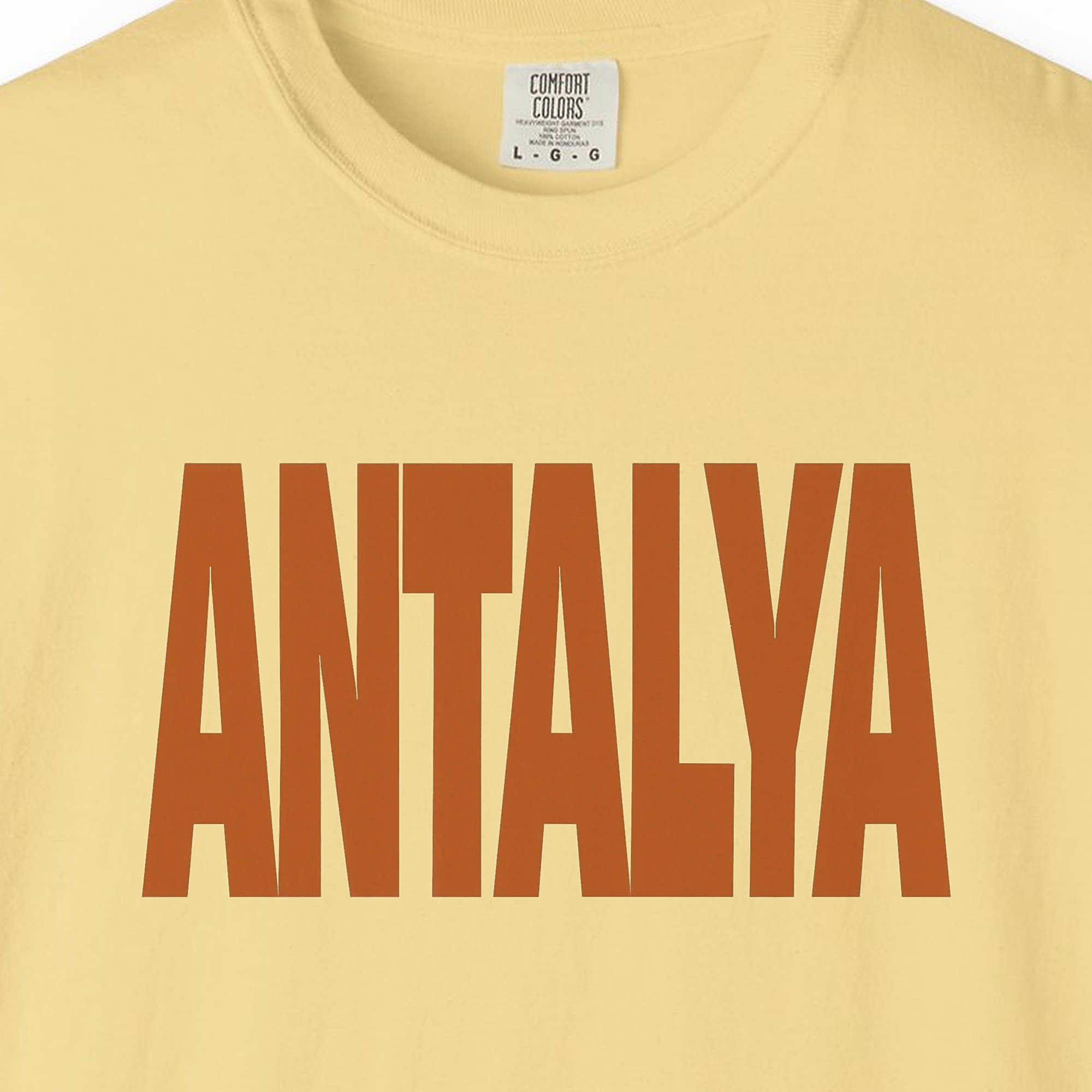 Antalya Orange Block Tee