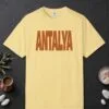 Antalya Orange Block Tee