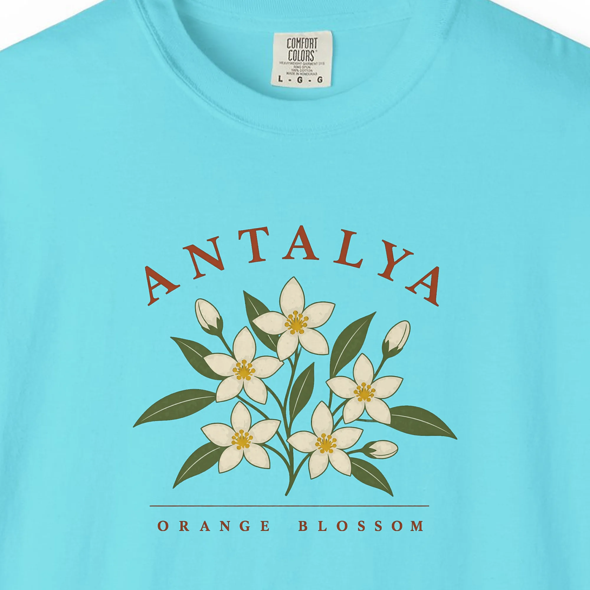 Antalya Orange Blossom Bouquet Tee