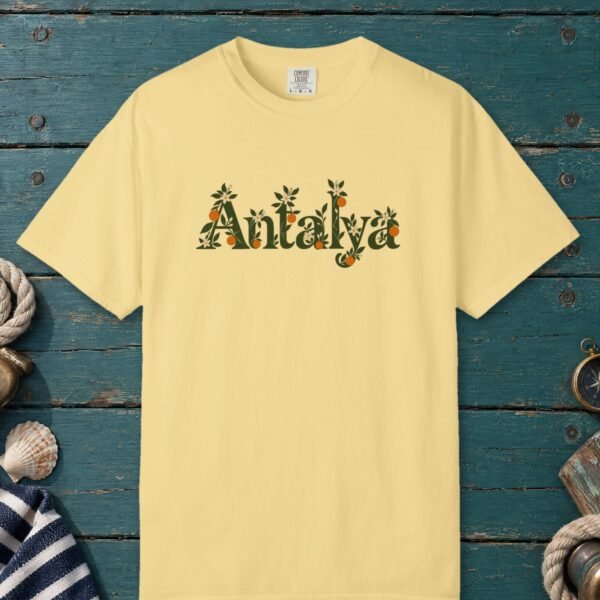 Antalya Orange Branch Letters Tee