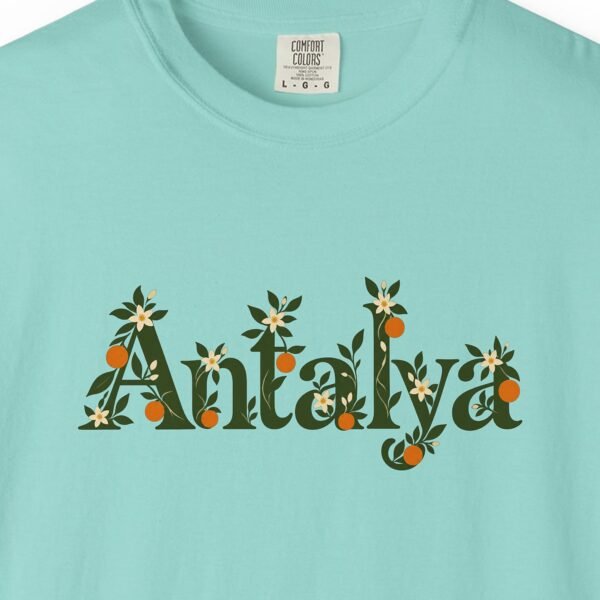 Antalya Orange Branch Letters Tee