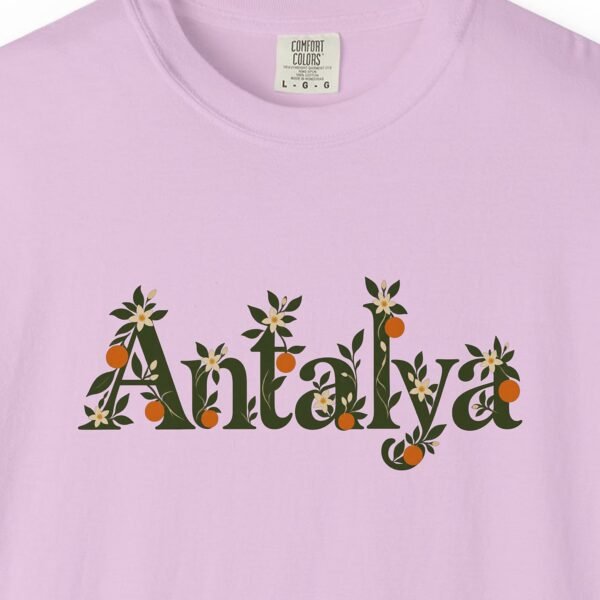Antalya Orange Branch Letters Tee