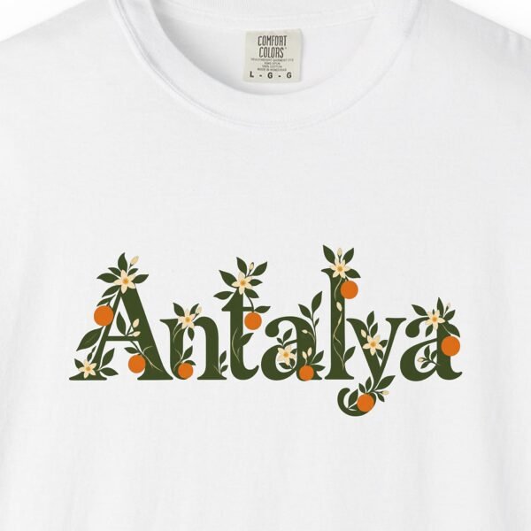 Antalya Orange Branch Letters Tee