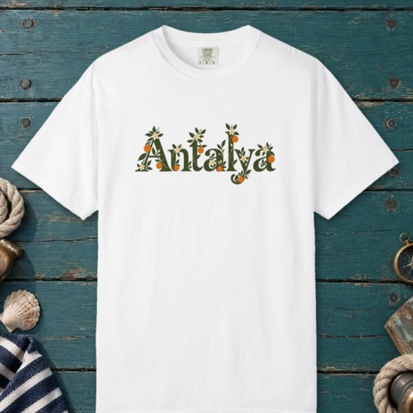 Antalya Orange Branch Letters Tee