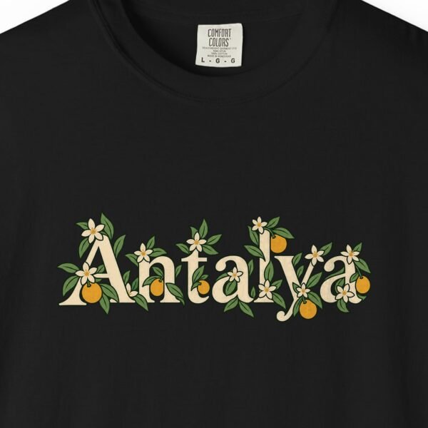 Antalya Orange Branch Night Tee