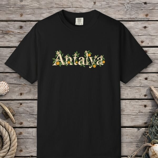 Antalya Orange Branch Night Tee