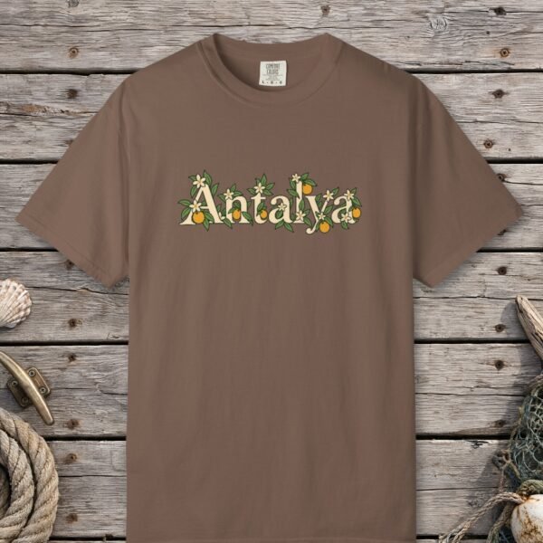 Antalya Orange Branch Night Tee