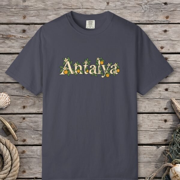 Antalya Orange Branch Night Tee