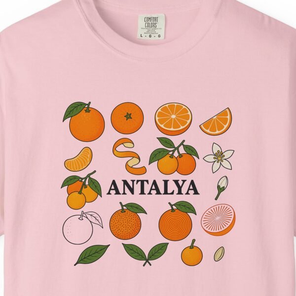 Antalya Orange Grid Tee