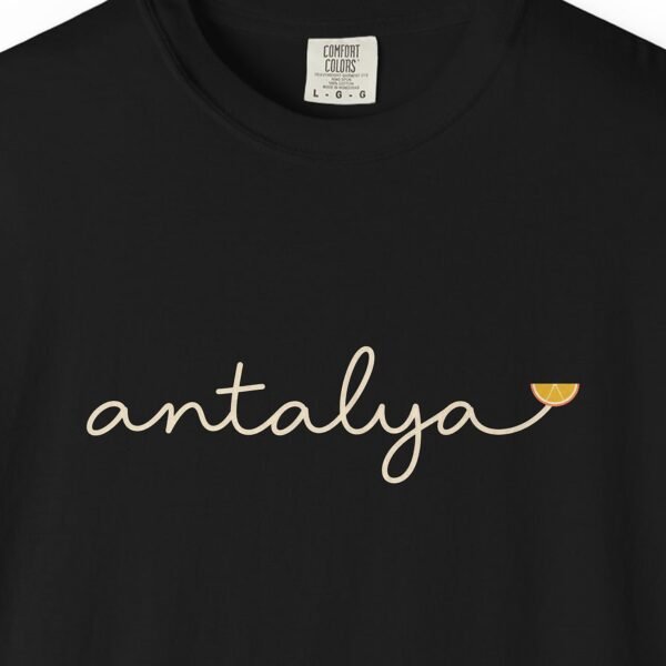 Antalya Orange Slice Script Tee