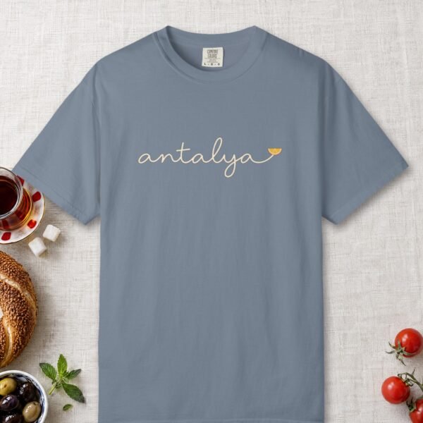 Antalya Orange Slice Script Tee