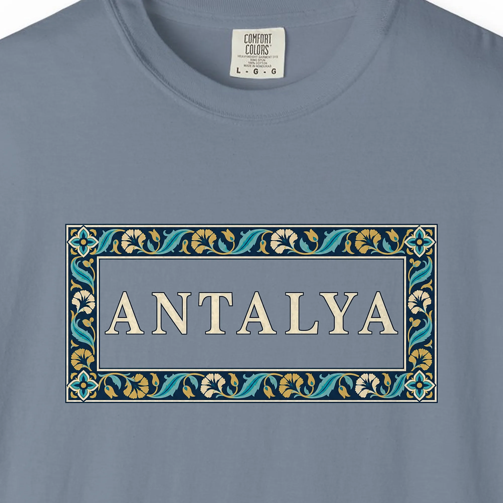 Antalya Ornament Border Night Tee