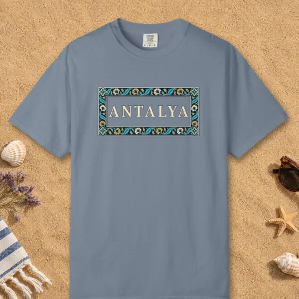 Antalya Ornament Border Night Tee