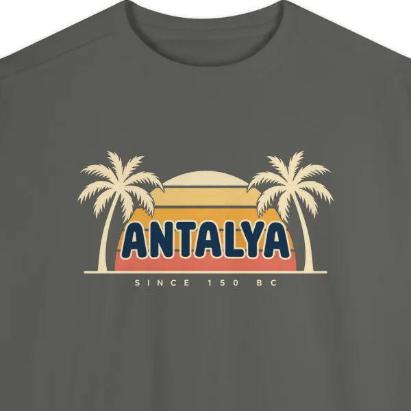 Antalya Palms Sunset Night Sweatshirt