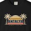 Antalya Palms Sunset Night Tee