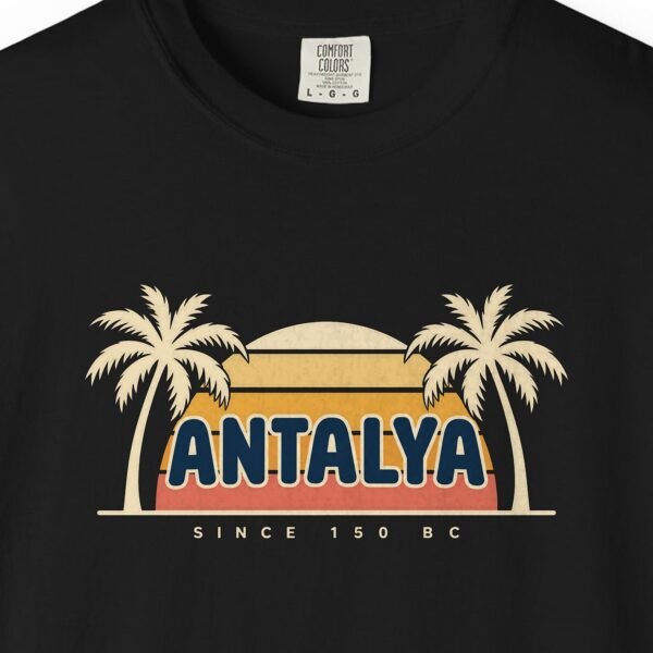 Antalya Palms Sunset Night Tee