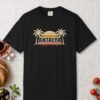 Antalya Palms Sunset Night Tee