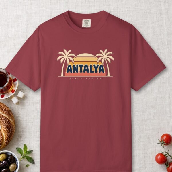 Antalya Palms Sunset Night Tee
