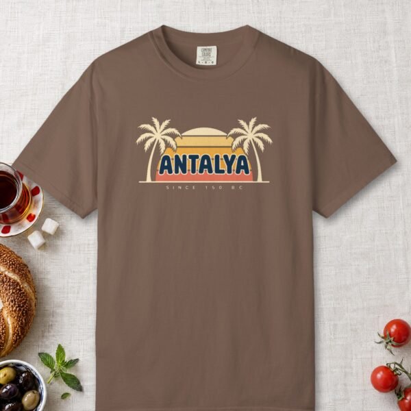 Antalya Palms Sunset Night Tee