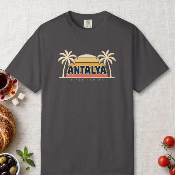 Antalya Palms Sunset Night Tee