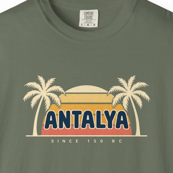 Antalya Palms Sunset Night Tee