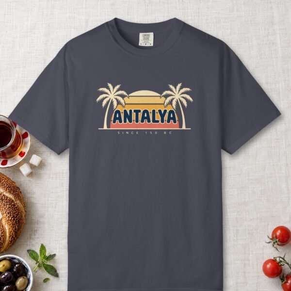 Antalya Palms Sunset Night Tee