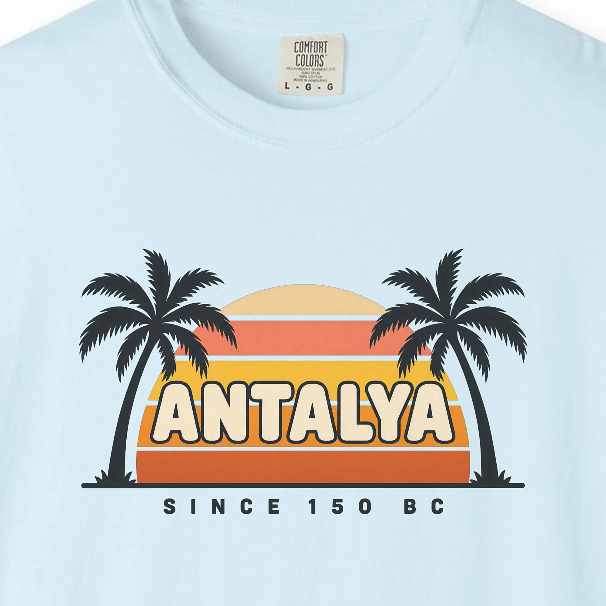 Antalya Palms Sunset Tee