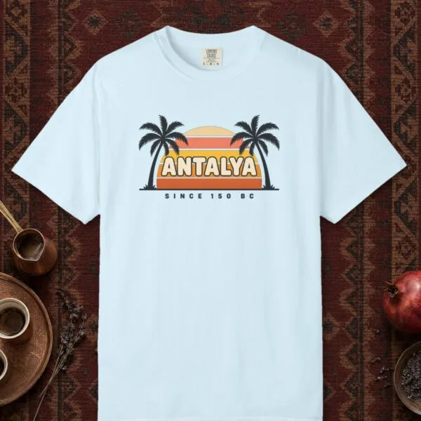 Antalya Palms Sunset Tee