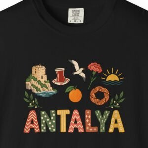 Antalya Pattern Letters Tee