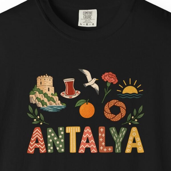 Antalya Pattern Letters Tee