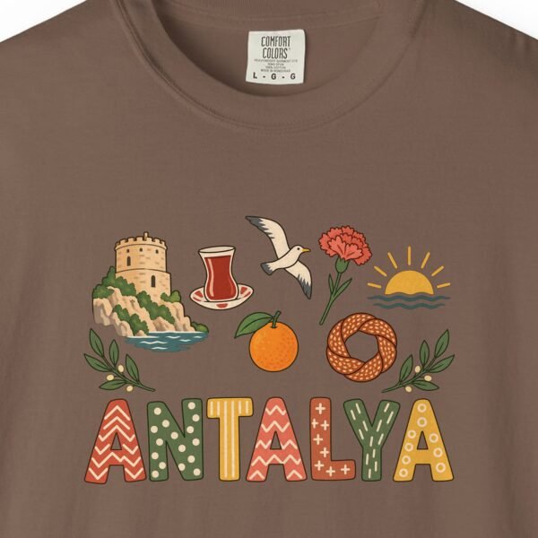 Antalya Pattern Letters Tee
