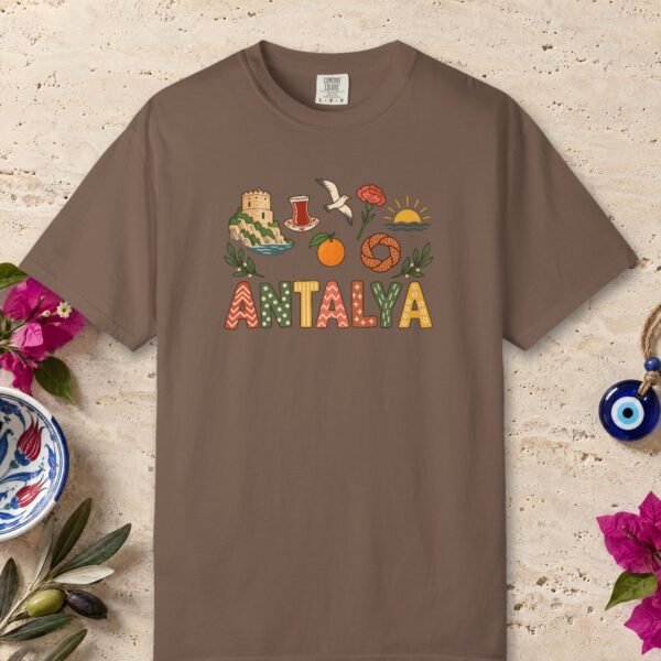Antalya Pattern Letters Tee