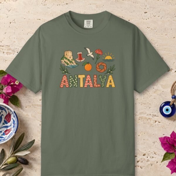 Antalya Pattern Letters Tee
