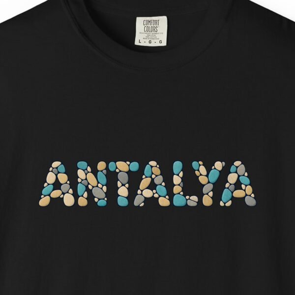 antalya-pebble-mosaic-night-tee-black-chest Antalya Pebble Mosaic Night Tee