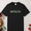 antalya-pebble-mosaic-night-tee-black-front Antalya Pebble Mosaic Night Tee