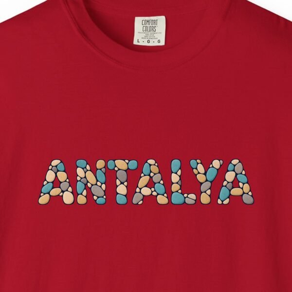 antalya-pebble-mosaic-night-tee-red-chest Antalya Pebble Mosaic Night Tee