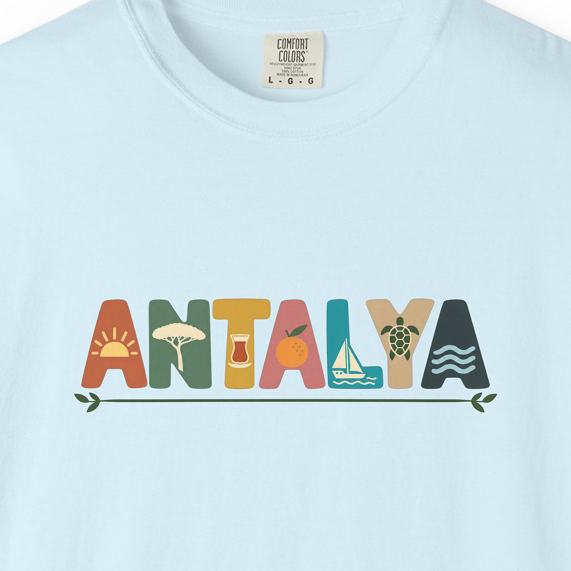 Antalya Picture Letters Tee