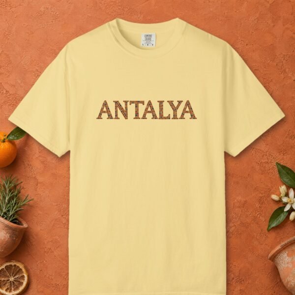 Antalya Red Mosaic Tee