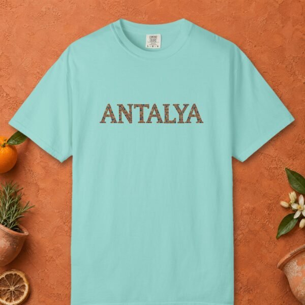 Antalya Red Mosaic Tee