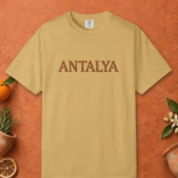 Antalya Red Mosaic Tee